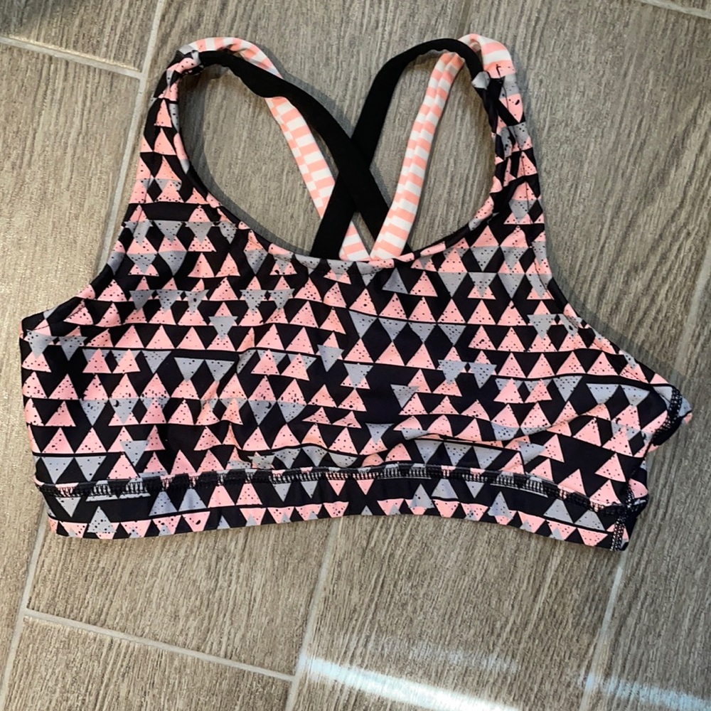 Varsity Spirit Cross Back Sports Bra Youth Large